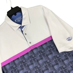 Bermuda Sands Gorpcore Preppy‎ Performance Golf Polo Shirt Mens 2XL